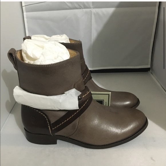 EUC Frye Molly Hook harness short gray boot - Picture 3 of 8